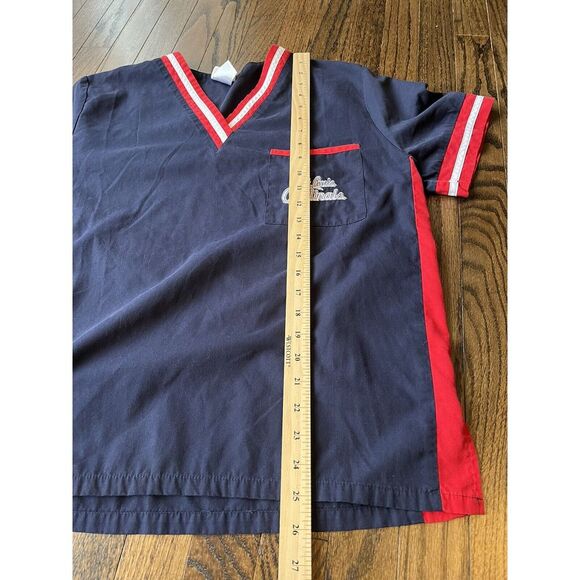 MLB St Louis Cardinals Rare Unisex Scrub Pull Over T-shirt Size Medium - Picture 8 of 8